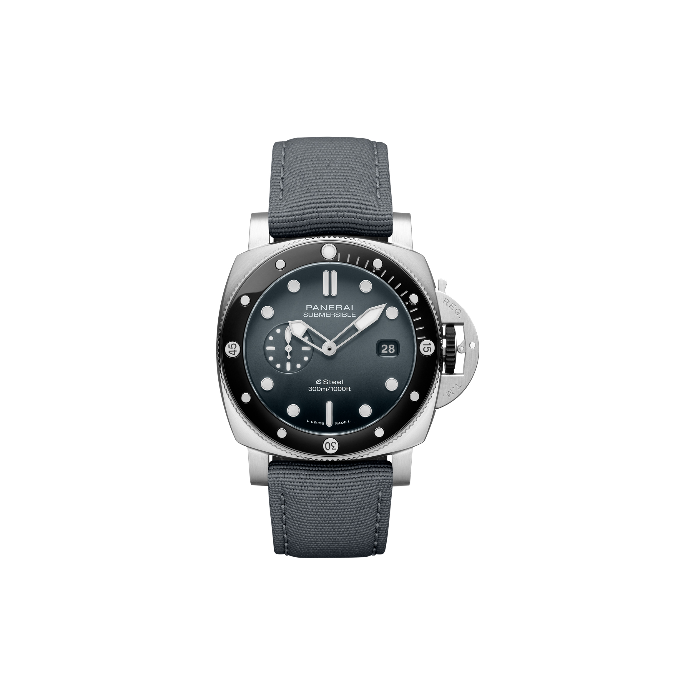 PANERAI SUBMERSIBLE QUARANTAQUATTRO GRIGIO ROCCIA PAM01288